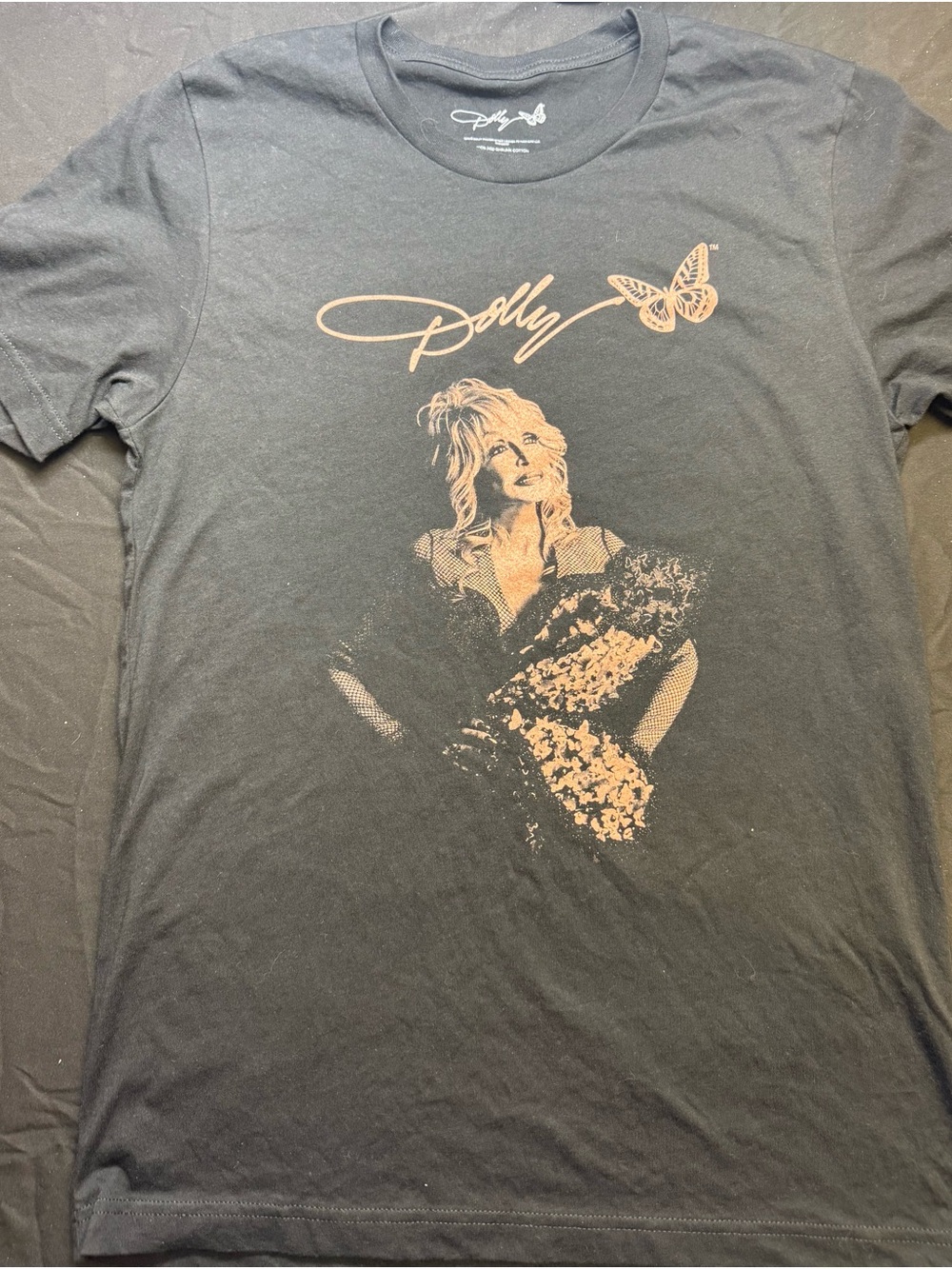 Dolly Parton  with Portrait Graphic and Signature Tee